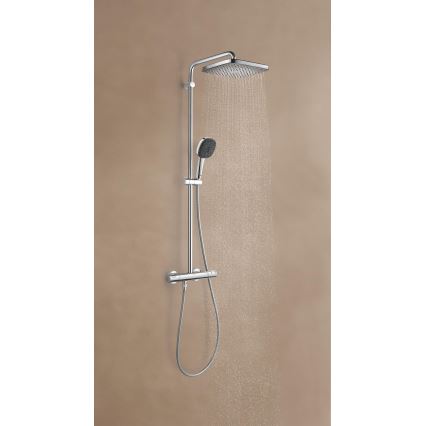 GROHE 26696001 - Système de douche VITALIO COMFORT 250 250 × 250 mm chrome brillant