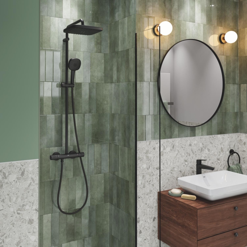 GROHE 266962431 - Système de douche VITALIO COMFORT 250 250 × 250 mm noir