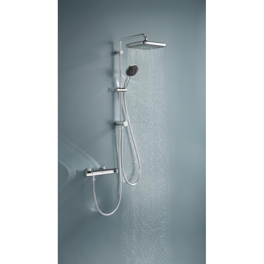 GROHE 26698001 - Système de douche VITALIO COMFORT 250, chrome brillant