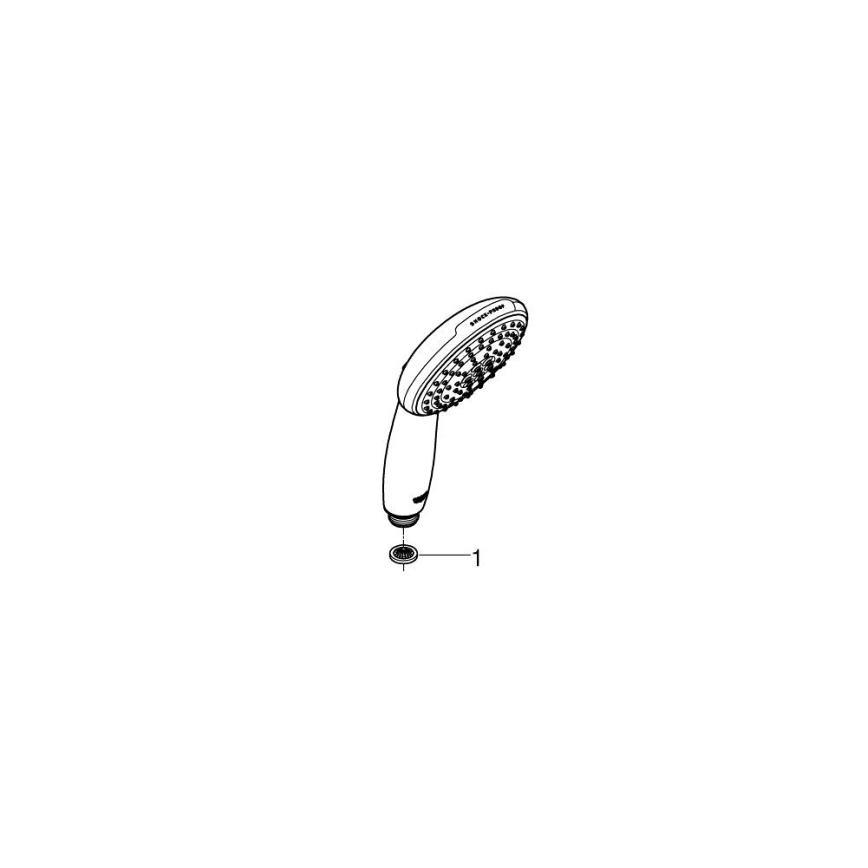GROHE 26948001 - VITALIO START 110 handdouche, 110 mm, glanzend chroom