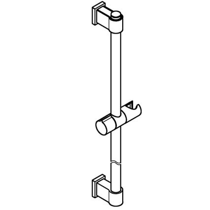 GROHE 26961001 - Barre de douche VITALIO UNIVERSAL 900 mm chrome brillant