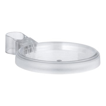 GROHE 27206000 - Porte-savon RELEXA pour barre de douche Ø 22 ou 25 mm transparent