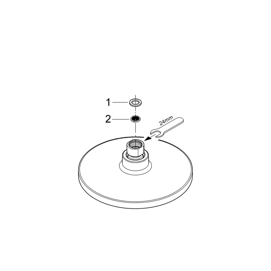 GROHE 27492000 - Hoofddouche EUPHORIA COSMOPOLITAN O 180 mm glanzend chroom