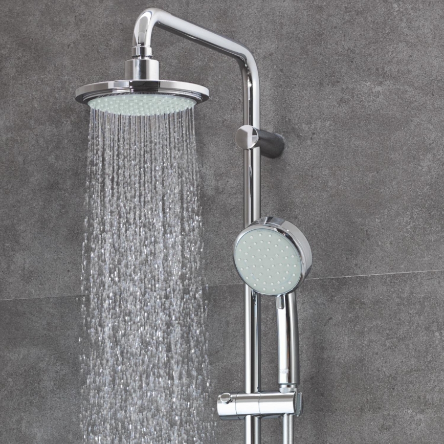 GROHE 27922000 - Système de douche TEMPESTA COSMOPOLITAN 160 mm chrome brillant