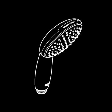 GROHE 27940001 - Douchette à main VITALIO START 110, chromé brillant