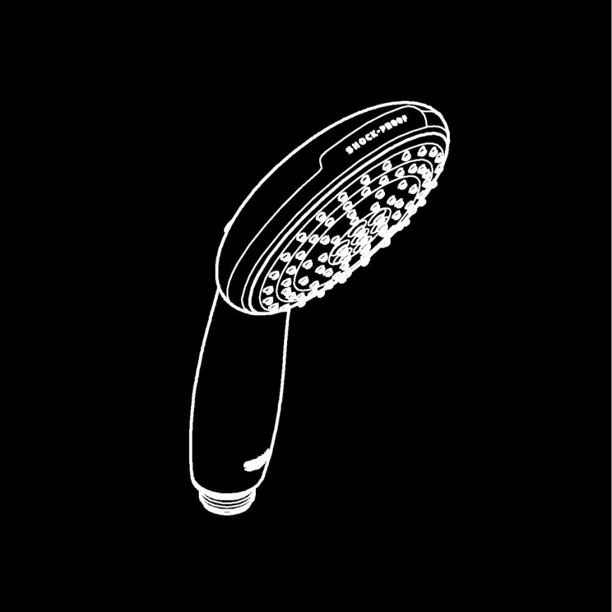 GROHE 27946001 - Douchette à main VITALIO START 110, 110 mm, chrome brillant