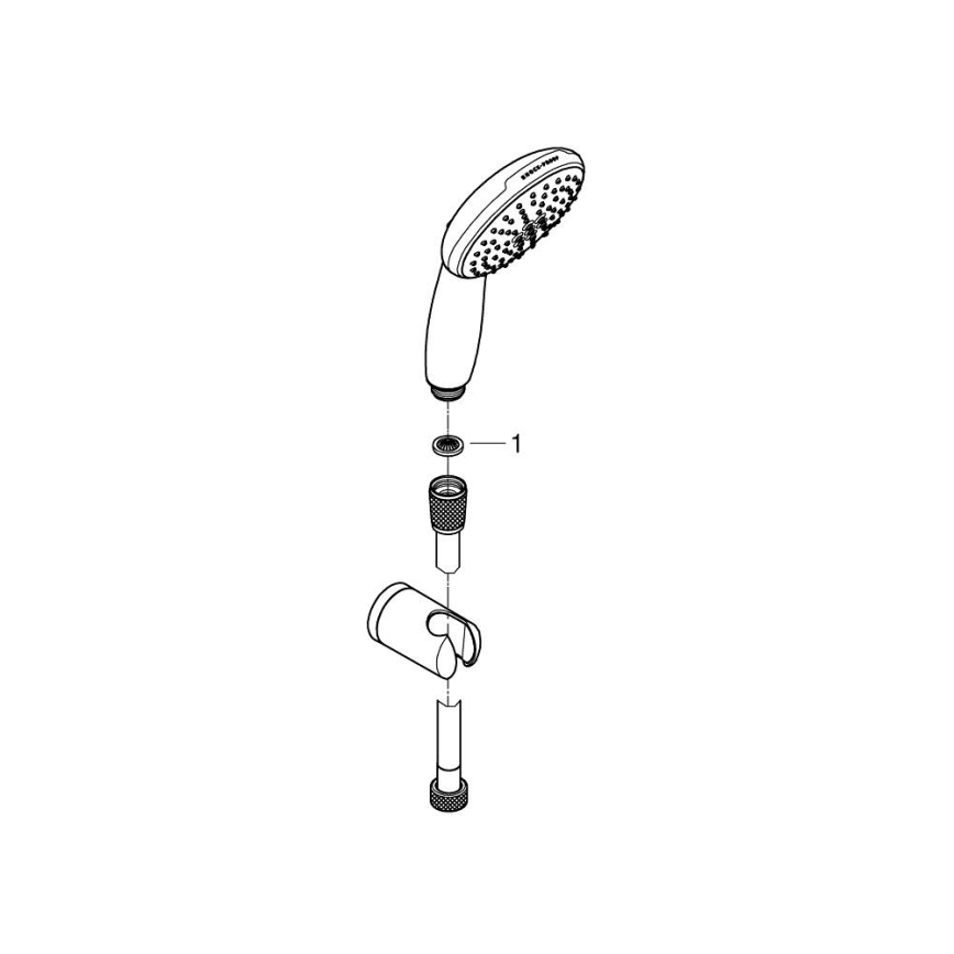 GROHE 27950001 - Ensemble de douche VITALIO START 110 chrome brillant