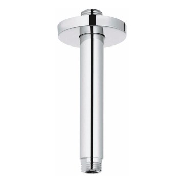 GROHE 28724000 - Bras de douche RAINSHOWER 142 mm, chrome brillant
