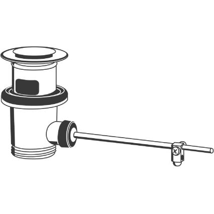 GROHE 28910000 - Garniture de vidage 1 14” en chrome brillant