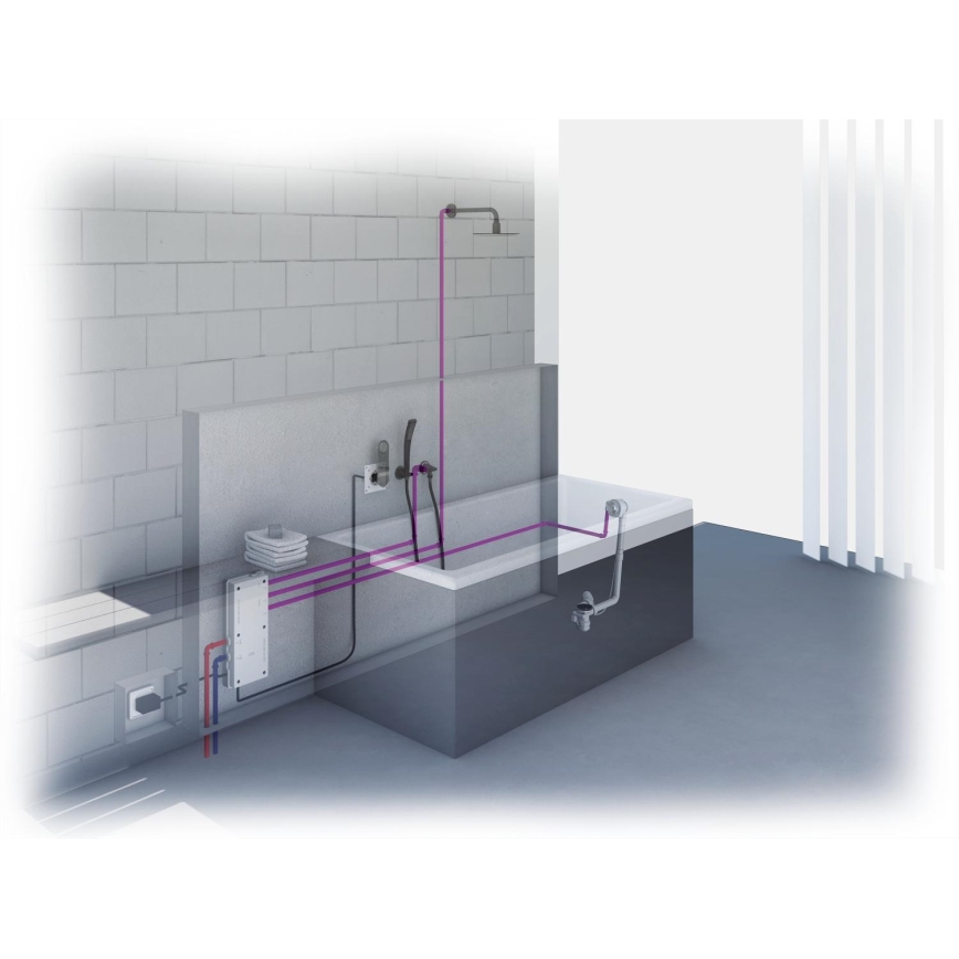 GROHE 28990000 - Badvul-, afvoer- en overloopset TALENTOFILL, chroom