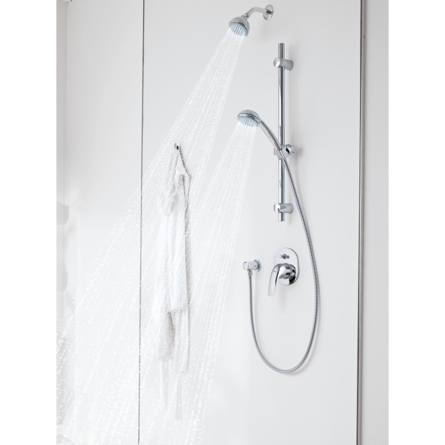 GROHE 29043000 - Mitigeur de baignoire EUROCUBE chrome poli
