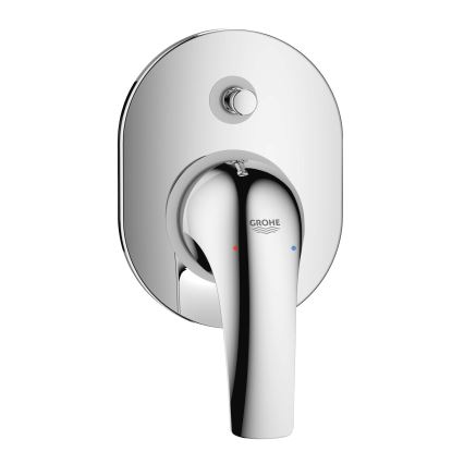 GROHE 29043000 - Mitigeur de baignoire EUROCUBE chrome poli