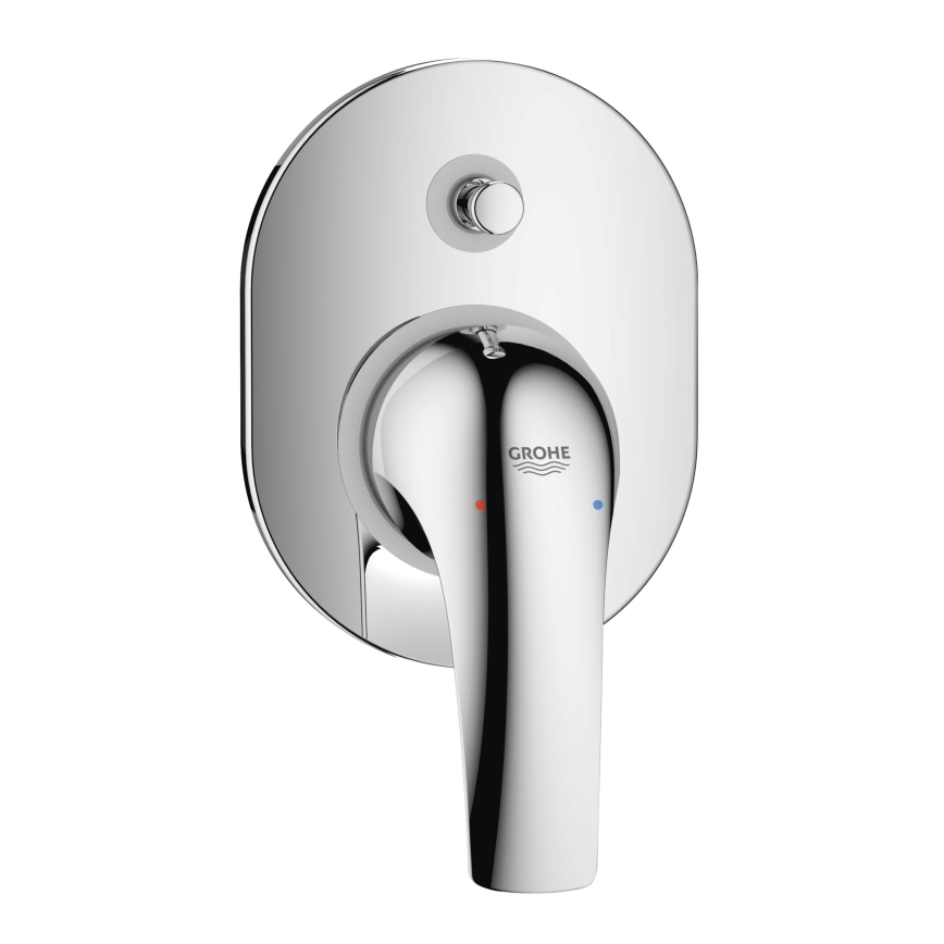 GROHE 29043000 - Mitigeur de baignoire EUROCUBE chrome poli