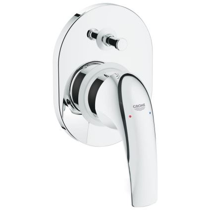GROHE 29043000 - Mitigeur de baignoire EUROCUBE chrome poli