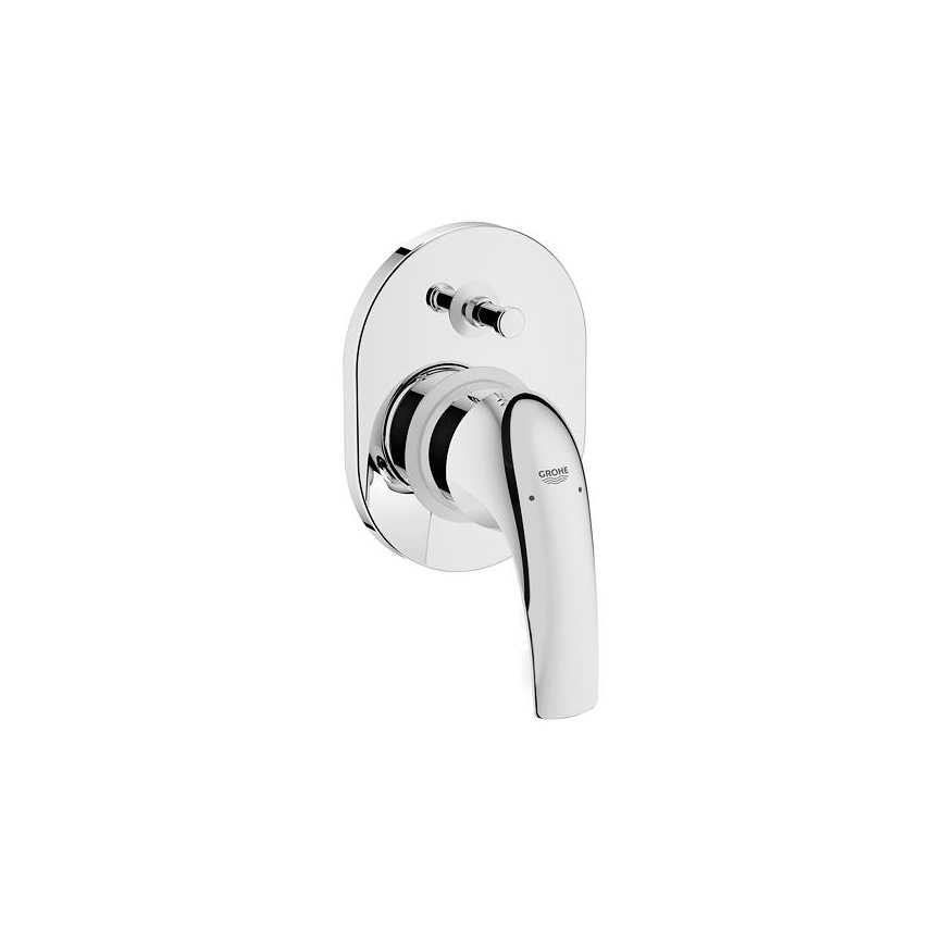 GROHE 29043000 - Mitigeur de baignoire EUROCUBE chrome poli