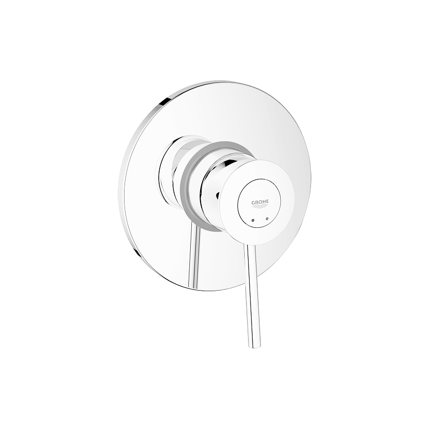 GROHE 29048000 - Inbouwdouchekraan BAUCLASSIC, glanzend chroom