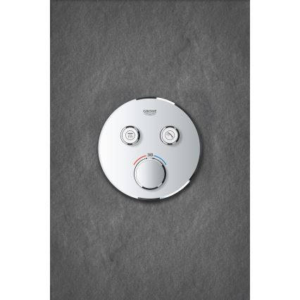 GROHE 29119000 - Thermostat GROHTHERM SMARTCONTROL, finition chrome brillant