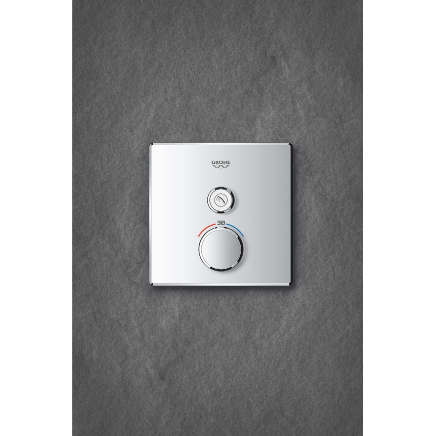 GROHE 29123000 - Thermostatische douchemengkraan GROHTHERM SMARTCONTROL chroom