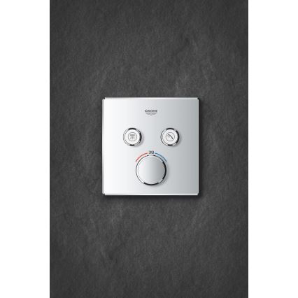 GROHE 29124000 - Thermostat GROHTHERM SMARTCONTROL, finition chromée brillante