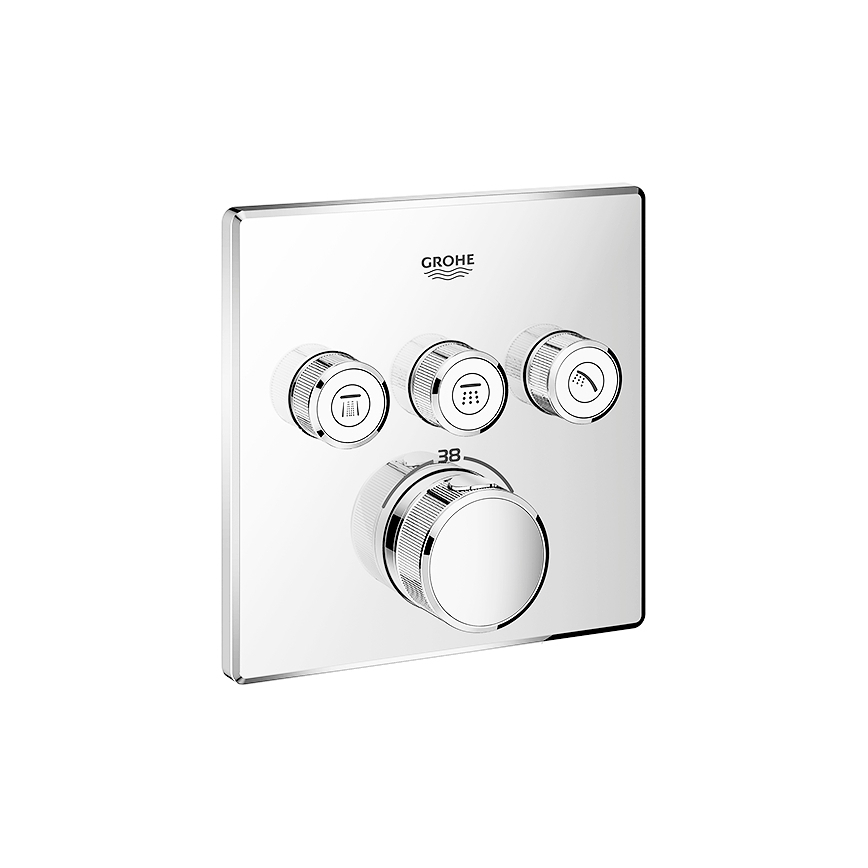 GROHE 29126000 - Mitigeur thermostatique GROHTHERM SMARTCONTROL chrome brillant