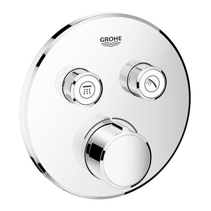 GROHE 29145000 - Cache pour mitigeur encastré SMARTCONTROL, chrome brillant