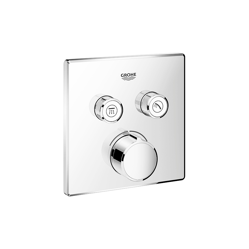 GROHE 29148000 - Cache pour mitigeur encastré SMARTCONTROL chromé brillant