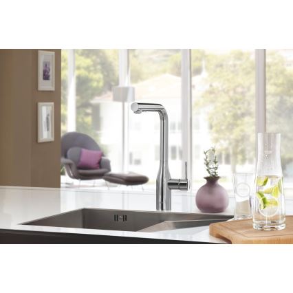 GROHE 30270000 - Mitigeur de cuisine ESSENCE 348 mm chromé brillant
