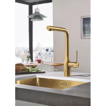 GROHE 30270GN0 - Keukenkraan ESSENCE, goudkleurig