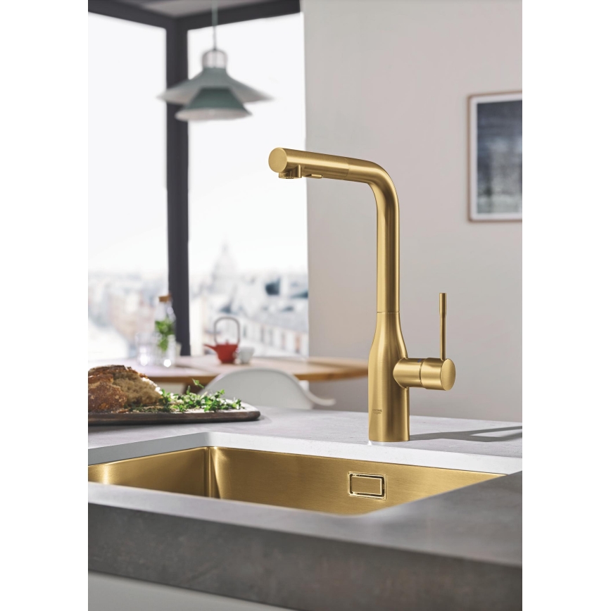 GROHE 30270GN0 - Keukenkraan ESSENCE, goudkleurig