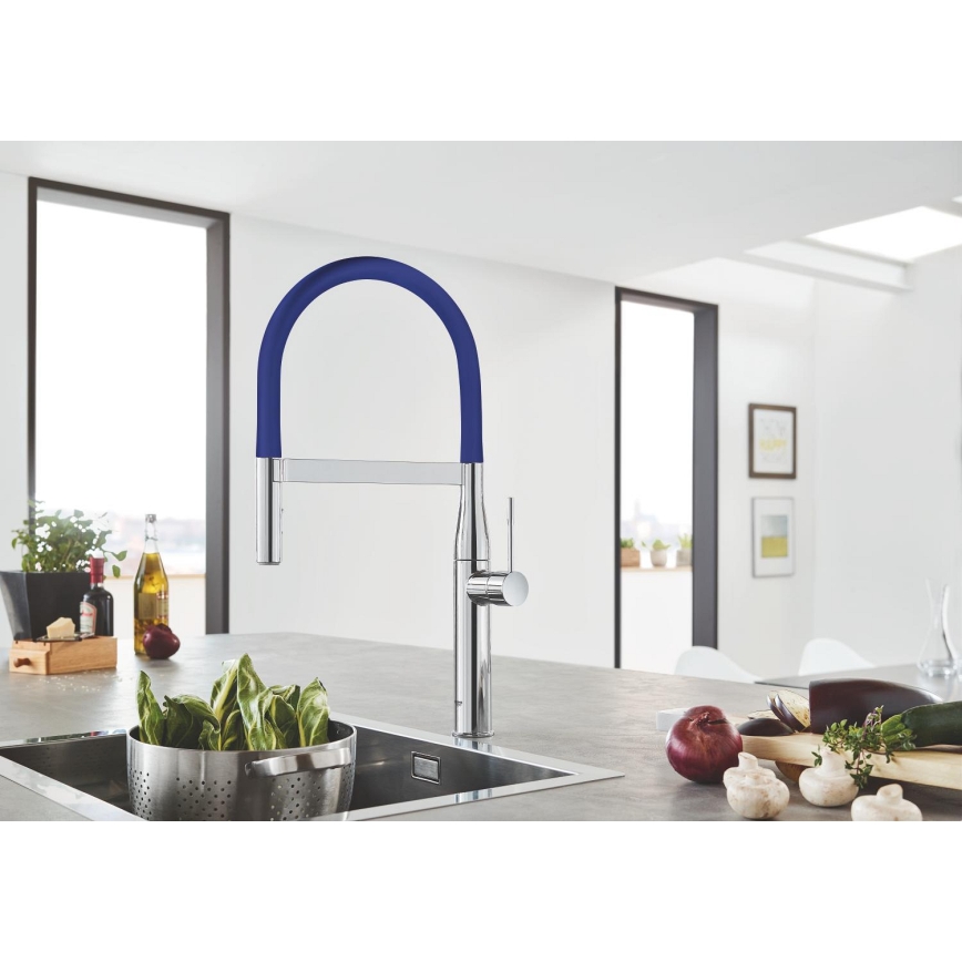 GROHE 30294000 - Mitigeur d'évier ESSENCE 530 mm chromé brillant