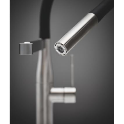 GROHE 30294DC0 - Mitigeur d'évier ESSENCE en acier inoxydable