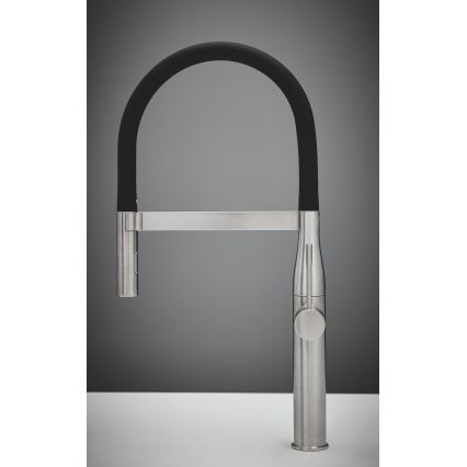 GROHE 30294DC0 - Mitigeur d'évier ESSENCE en acier inoxydable