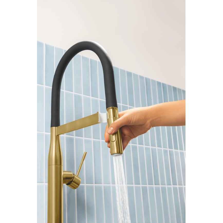 GROHE 30294GN0 - Mitigeur d'évier ESSENCE doré