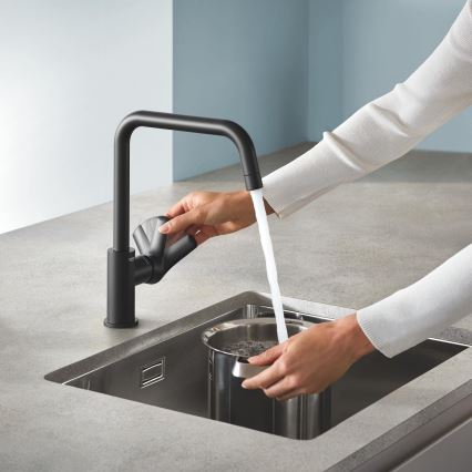 GROHE 304702430 - Keukenkraan START 310 mm zwart