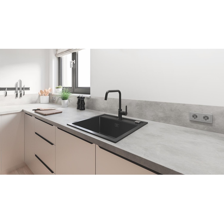 GROHE 304702430 - Keukenkraan START 310 mm zwart