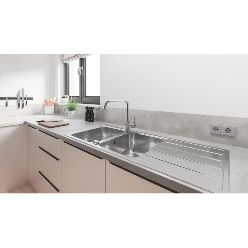 GROHE 30470DC0 - Keukenkraan START 310 mm, roestvrij staal