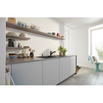 GROHE 305312431 - Mitigeur d'évier START noir