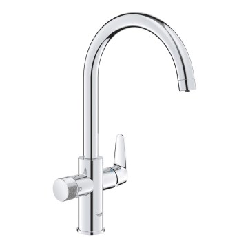 GROHE 30592000 - Mitigeur d'évier BLUE PURE StartCurve 411 mm chromé brillant