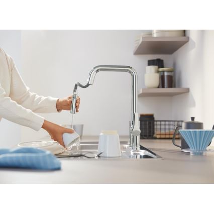 GROHE 30631000 - Keukenkraan QUICKFIX START 362 mm glanzend chroom