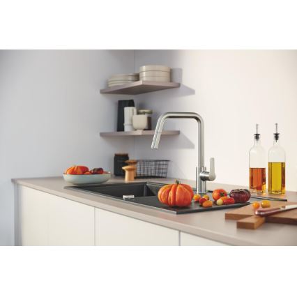 GROHE 30631DC0 - Mitigeur d'évier START en inox