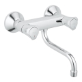 GROHE 31187001 - Mitigeur mural pour évier COSTA L 200 mm, chromé brillant