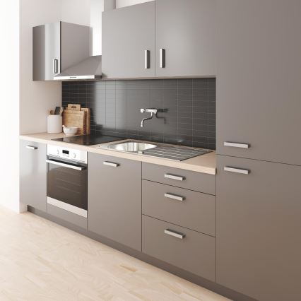 GROHE 31187001 - Mitigeur mural pour évier COSTA L 200 mm, chromé brillant