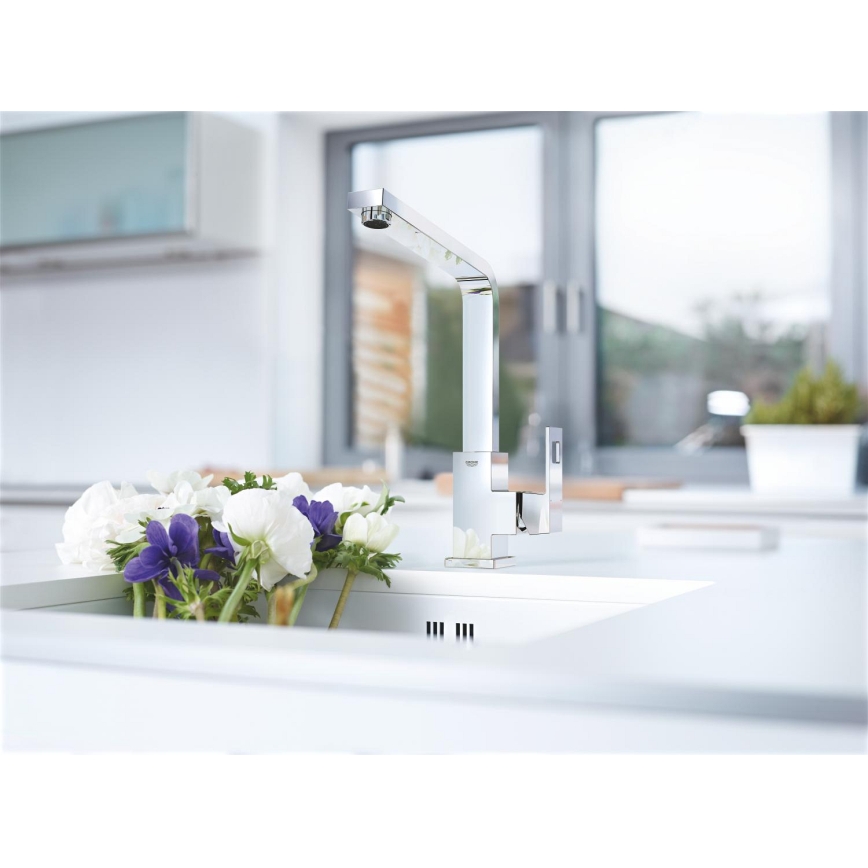 GROHE 31255000 - Keukenkraan EUROCUBE, glanzend chroom