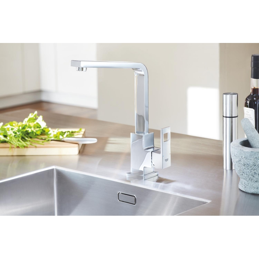 GROHE 31255000 - Keukenkraan EUROCUBE, glanzend chroom