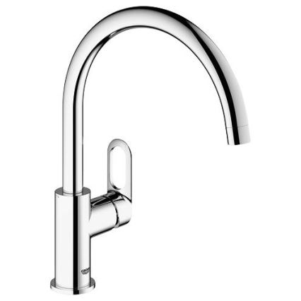 GROHE 31368000 - Mitigeur d'évier BAULOOP 332 mm, finition chrome poli