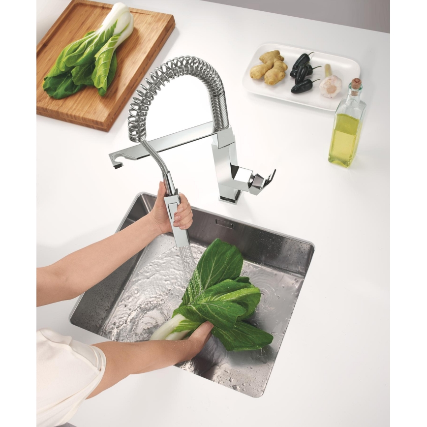 GROHE 31395000 - Keukenkraan EUROCUBE 547 mm, glanzend chroom