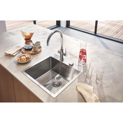 GROHE 31455001 - Keukenkraan BLUE HOME glanzend chroom