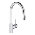 GROHE 31483002 - Keukenkraan CONCETTO, glanzend chroom