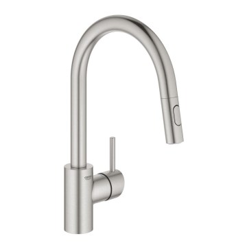 GROHE 31483DC2 - Mitigeur d'évier CONCETTO en acier inoxydable