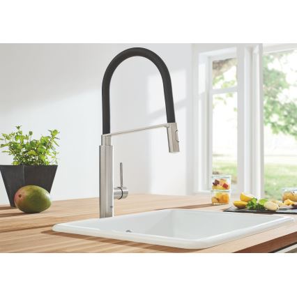 GROHE 31491DC0 - Mitigeur d'évier CONCETTO DN 15 inox